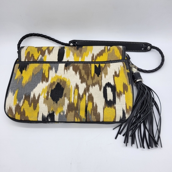 Rafē New York | abstract linen print purse - Picture 2 of 3